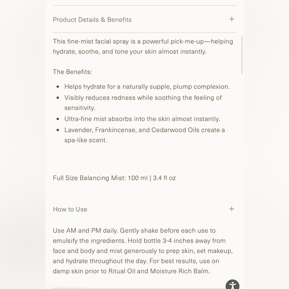 Oak Essentials x Jenni Kanye Full Size Balancing Toning Mist 100ml/3.4 fl oz $46 - Picture 8 of 14